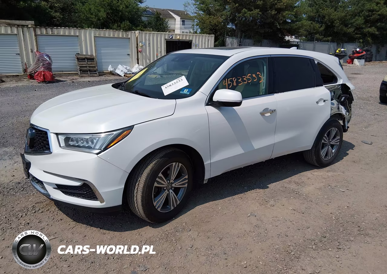 2020 Acura Mdx Standard VIN:5J8YD4H34LL045704 - 2