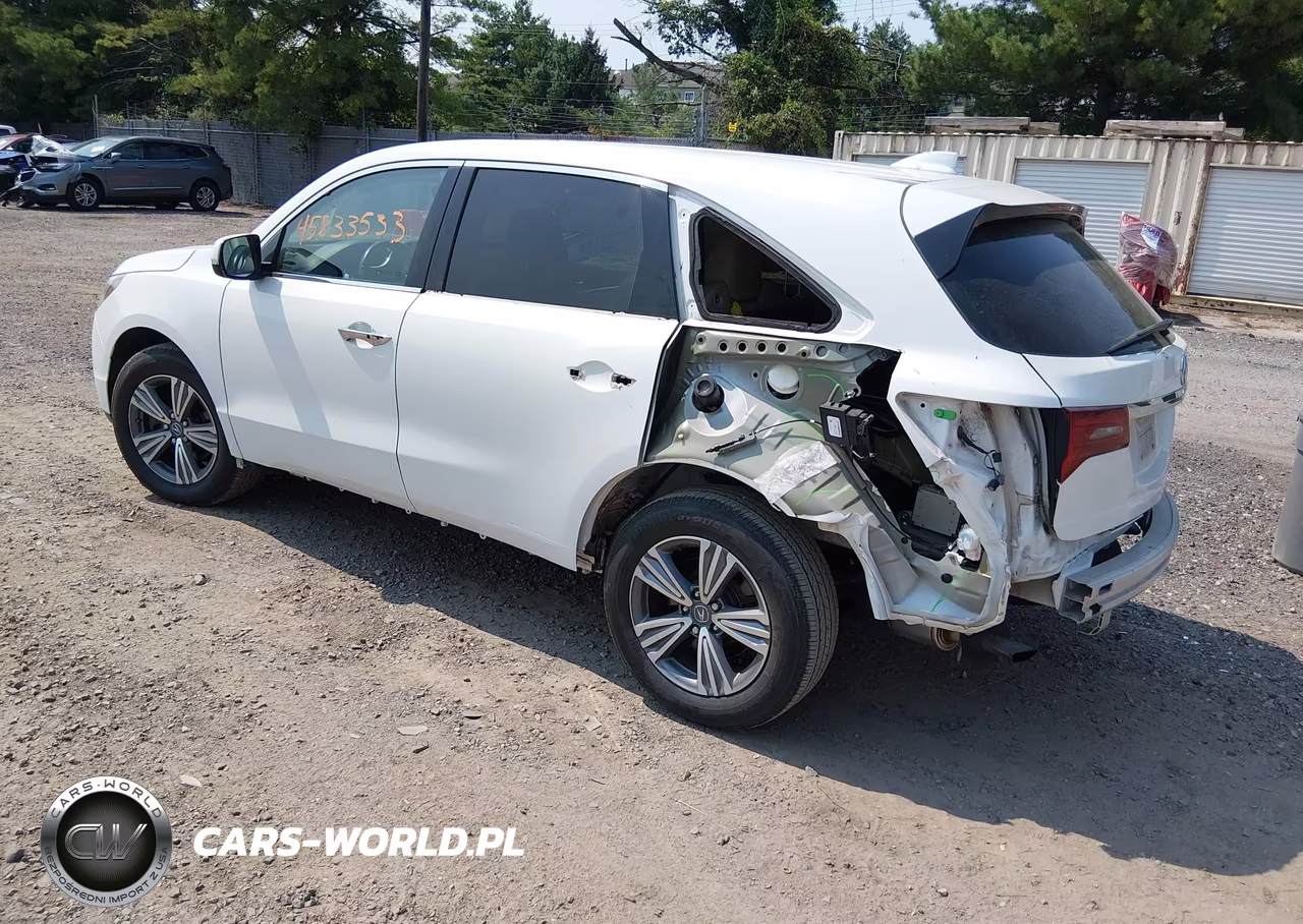 2020 Acura Mdx Standard VIN:5J8YD4H34LL045704 - 3
