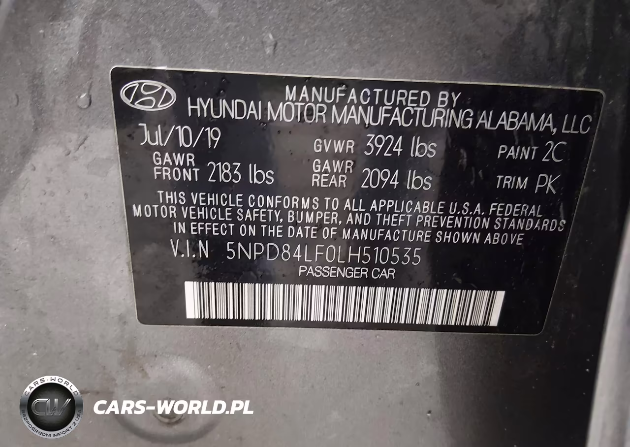 2020 Hyundai Elantra Value Edition VIN:5NPD84LF0LH510535 - 9