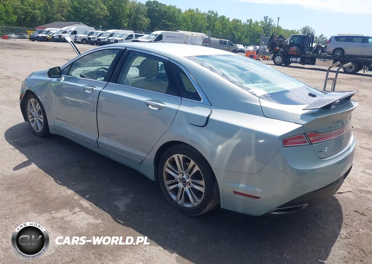 2014 Lincoln Mkz Hybrid VIN:3LN6L2LU9ER805302 - 3