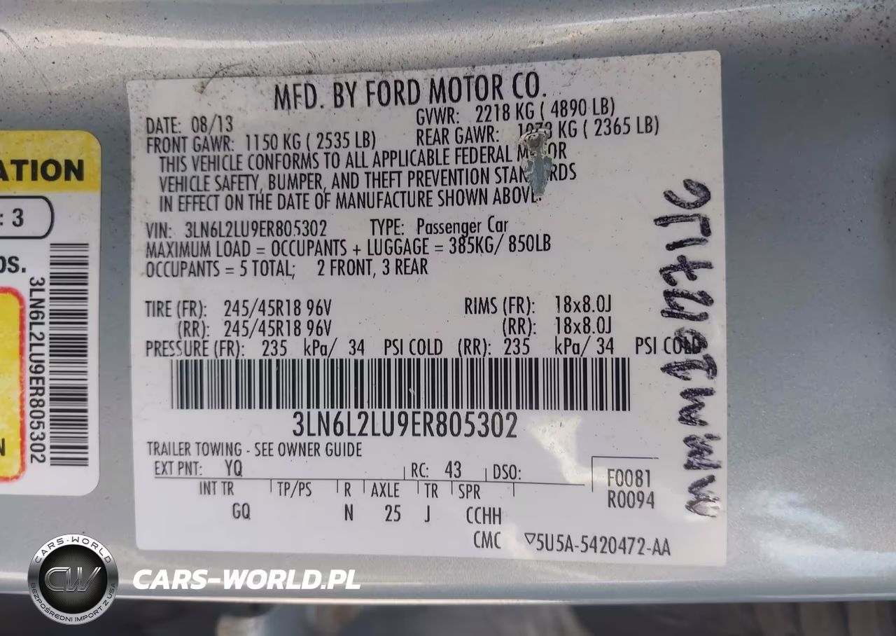 2014 Lincoln Mkz Hybrid VIN:3LN6L2LU9ER805302 - 9