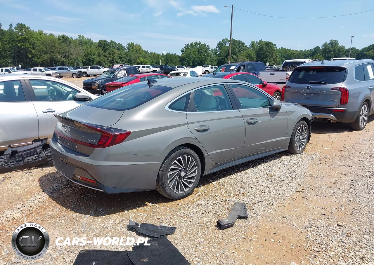 2021 HYUNDAI SONATA HYBRID VIN:KMHL34JJ3MA032729 - 4