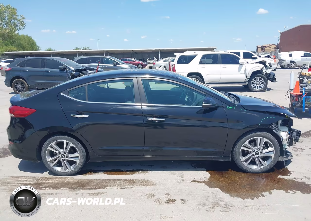 2017 Hyundai Elantra Limited VIN:KMHD84LF2HU334905 - 14