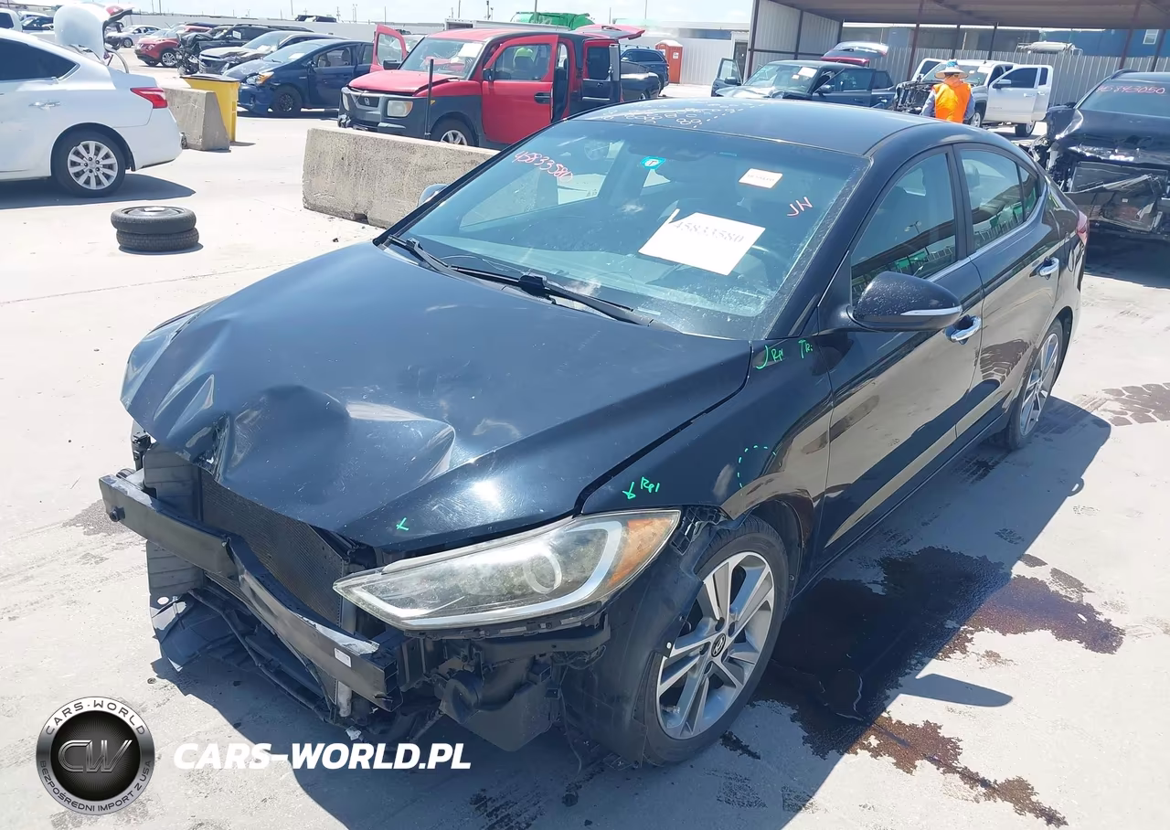 2017 Hyundai Elantra Limited VIN:KMHD84LF2HU334905 - 2