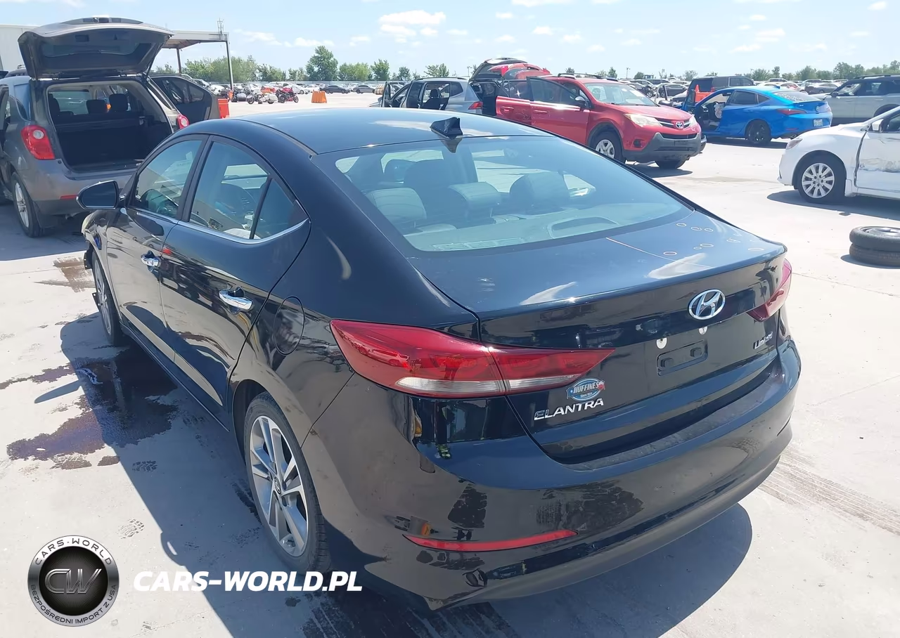 2017 Hyundai Elantra Limited VIN:KMHD84LF2HU334905 - 3