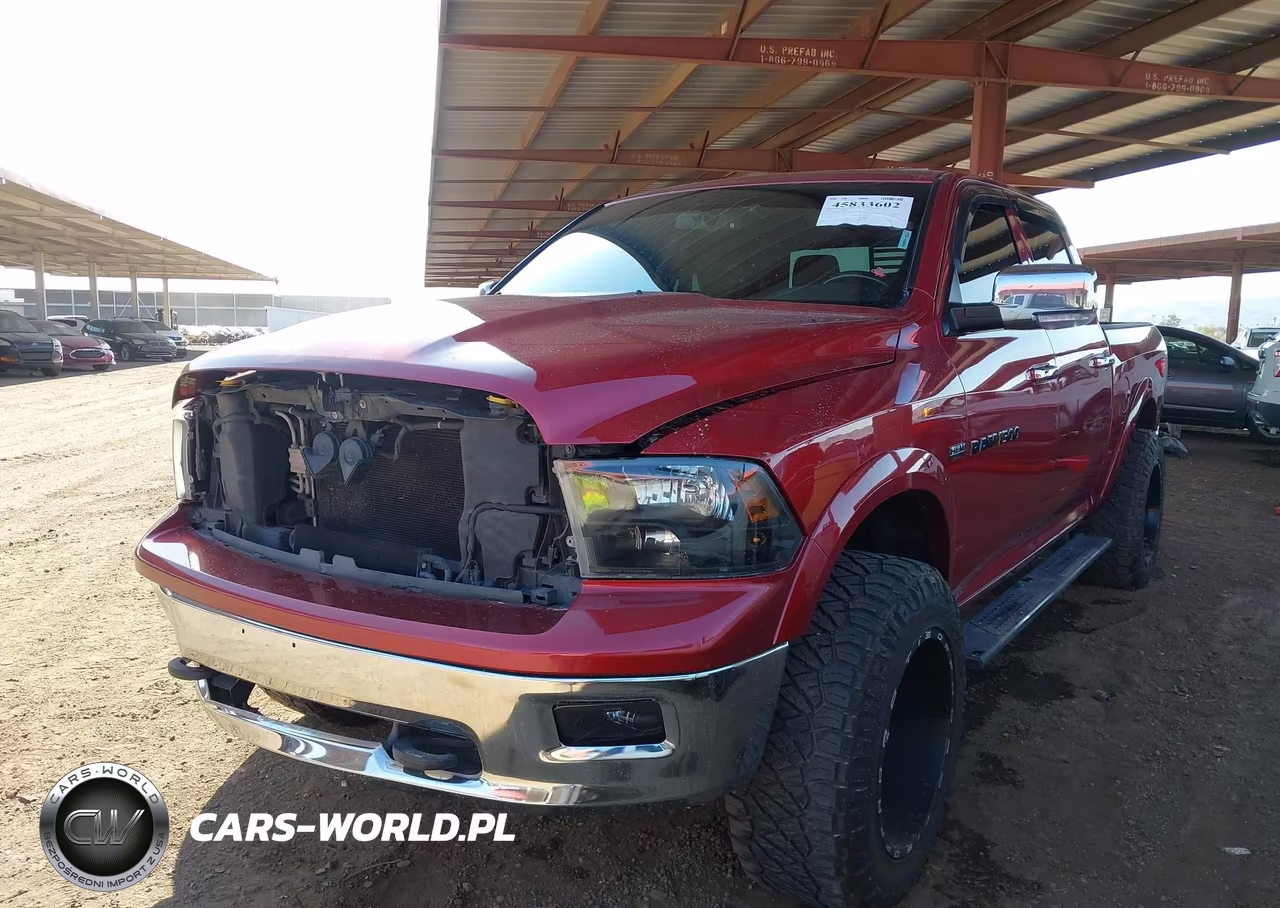 2012 Ram 1500 Laramie VIN:1C6RD7NT3CS293612 - 2