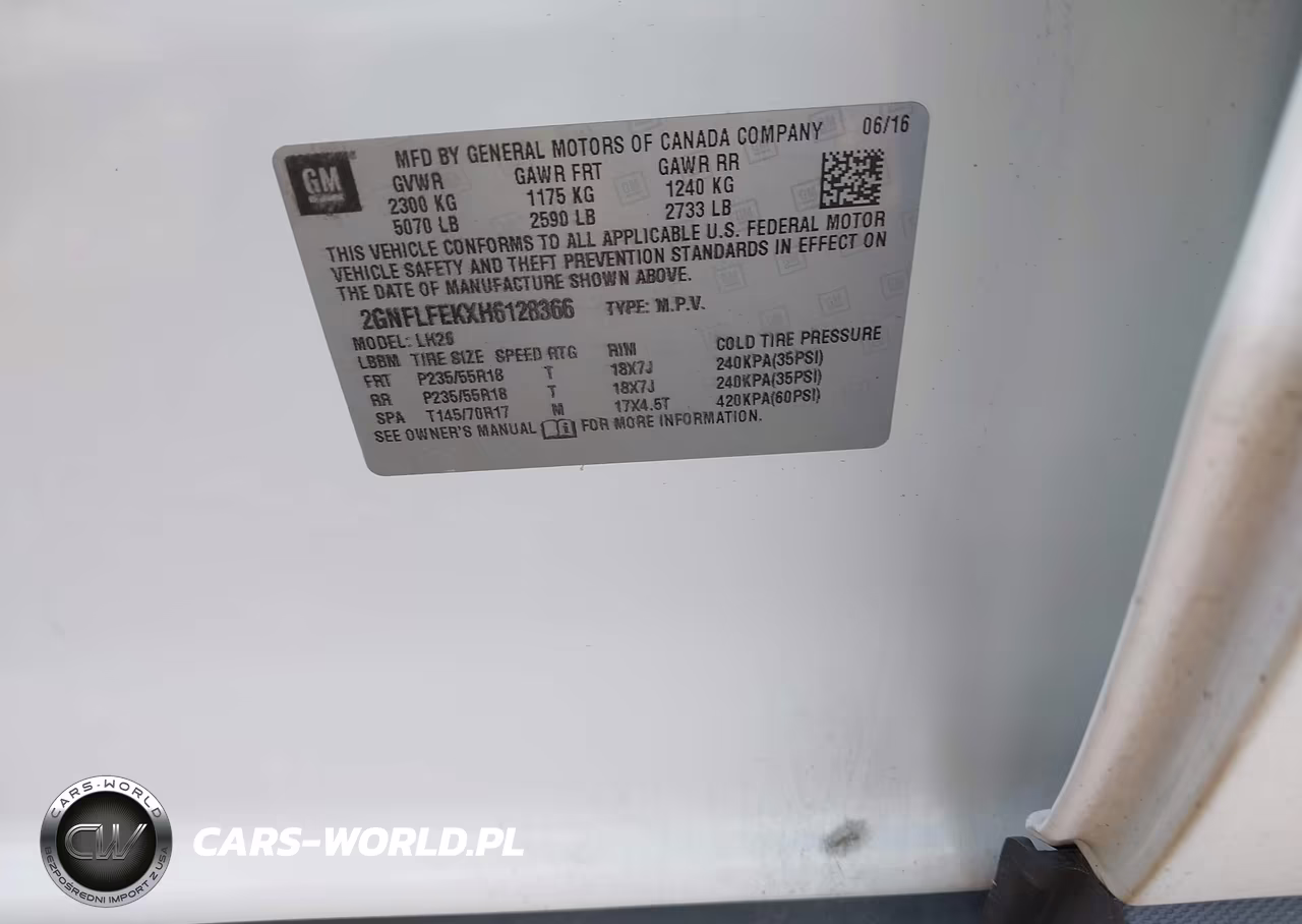 2017 Chevrolet Equinox Lt VIN:2GNFLFEKXH6128366 - 9