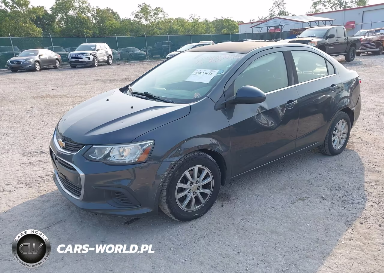2017 Chevrolet Sonic Lt Auto VIN:1G1JD5SH9H4168919 - 2