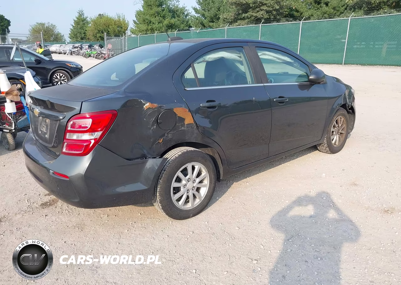 2017 Chevrolet Sonic Lt Auto VIN:1G1JD5SH9H4168919 - 4