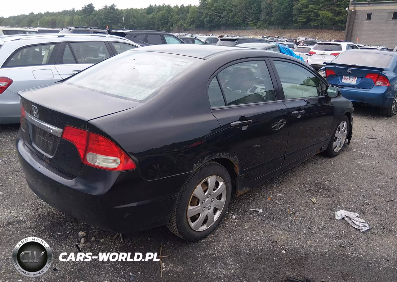 2009 Honda Civic Lx VIN:2HGFA16559H353876 - 4