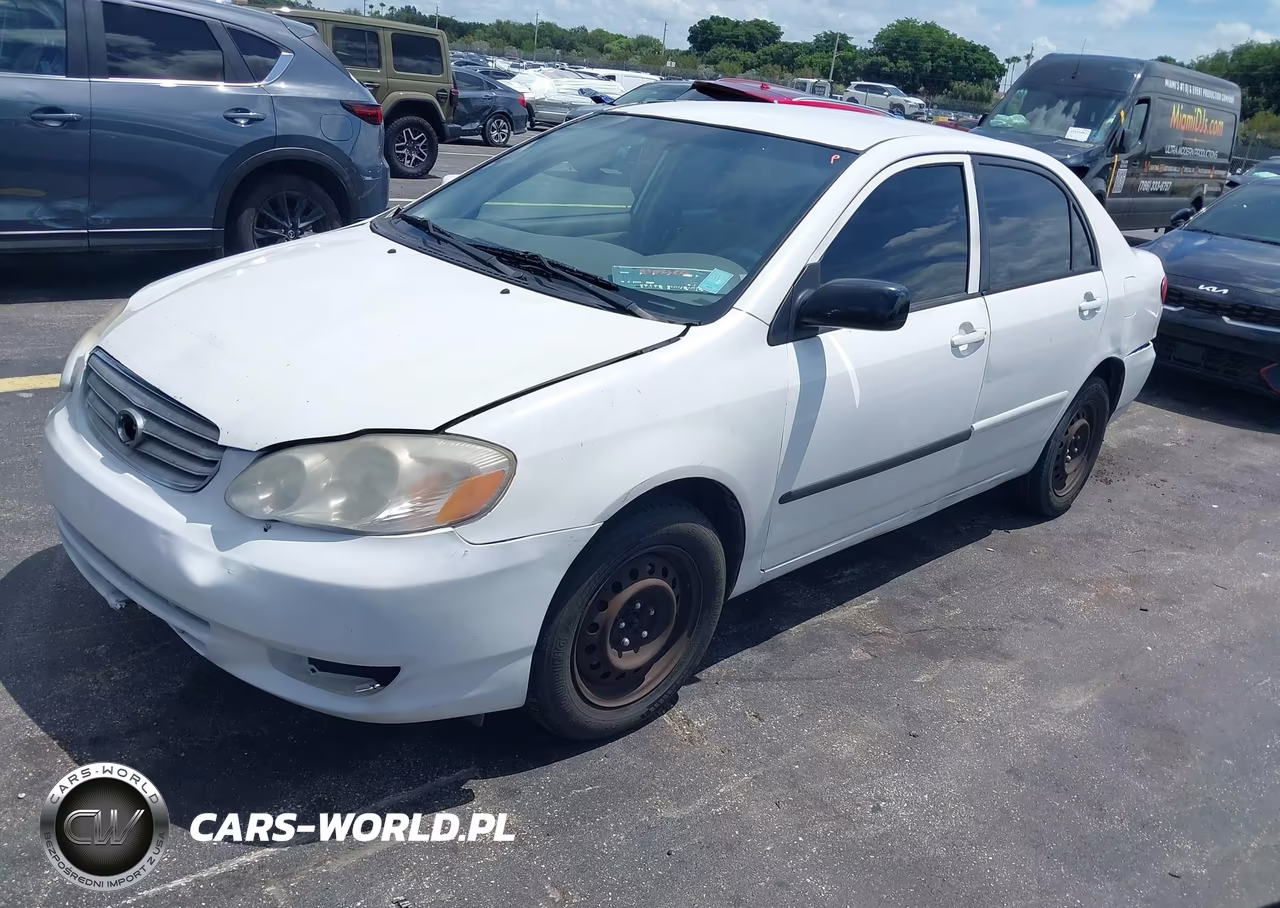 2003 Toyota Corolla Le VIN:1NXBR32E83Z041137 - 2