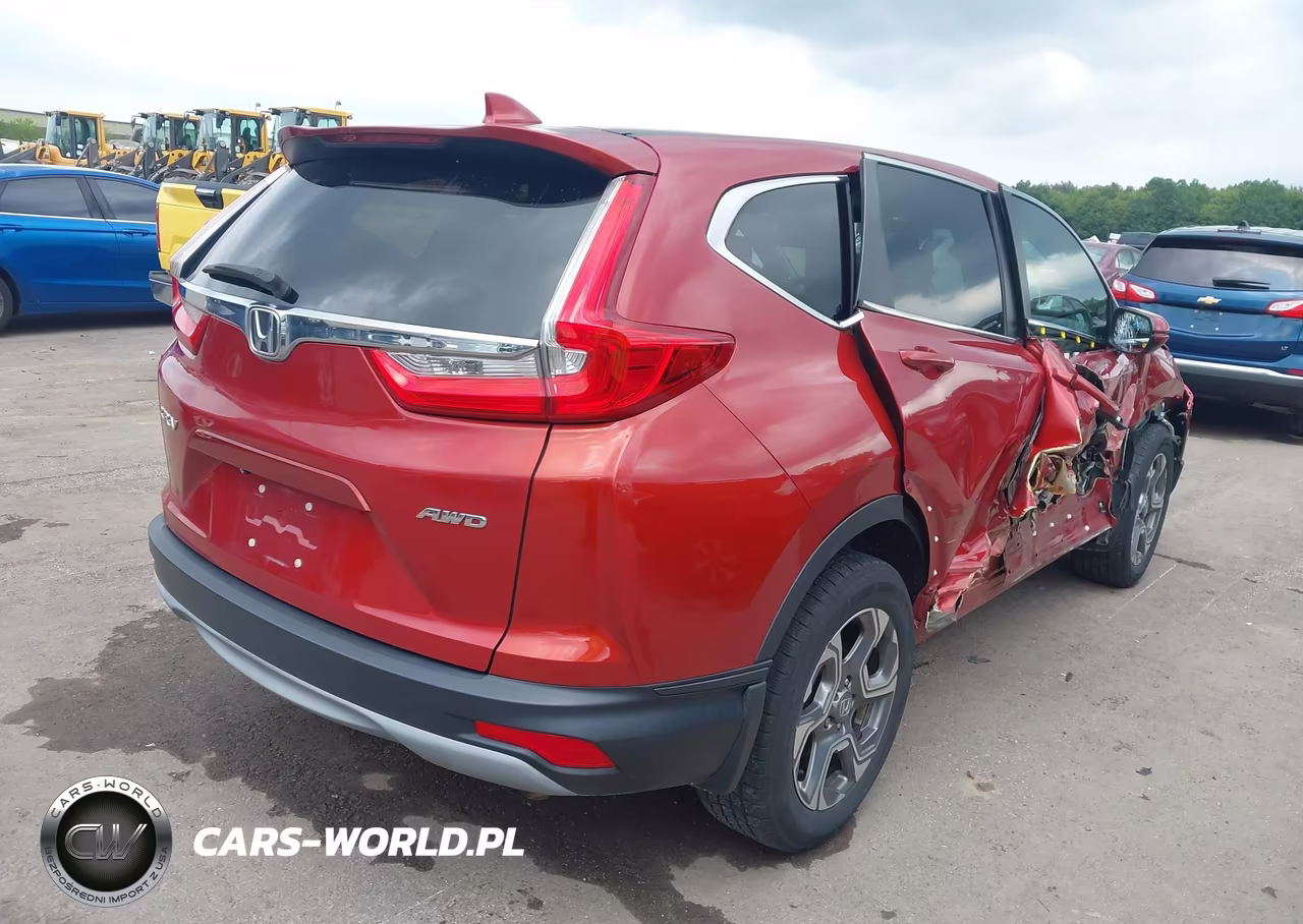 2017 Honda Cr-V Ex-L-Ex-L Navi VIN:5J6RW2H85HL075101 - 4