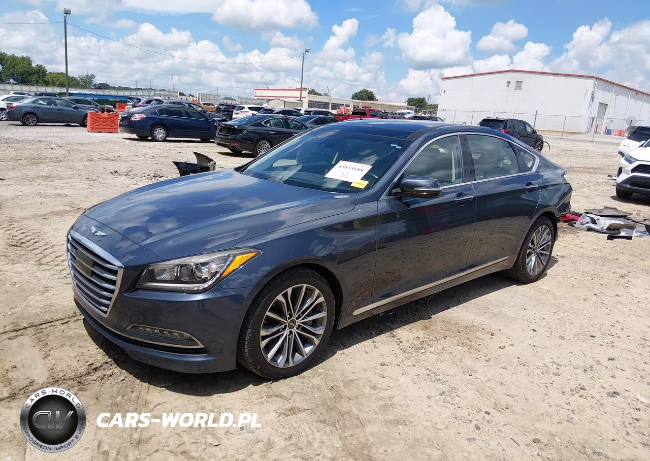 2017 Genesis G80 3.8 VIN:KMHGN4JE8HU175338 - 2