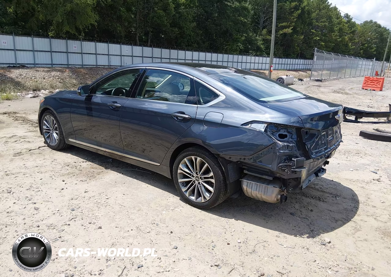 2017 Genesis G80 3.8 VIN:KMHGN4JE8HU175338 - 3