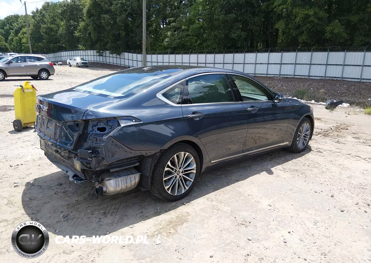 2017 Genesis G80 3.8 VIN:KMHGN4JE8HU175338 - 4