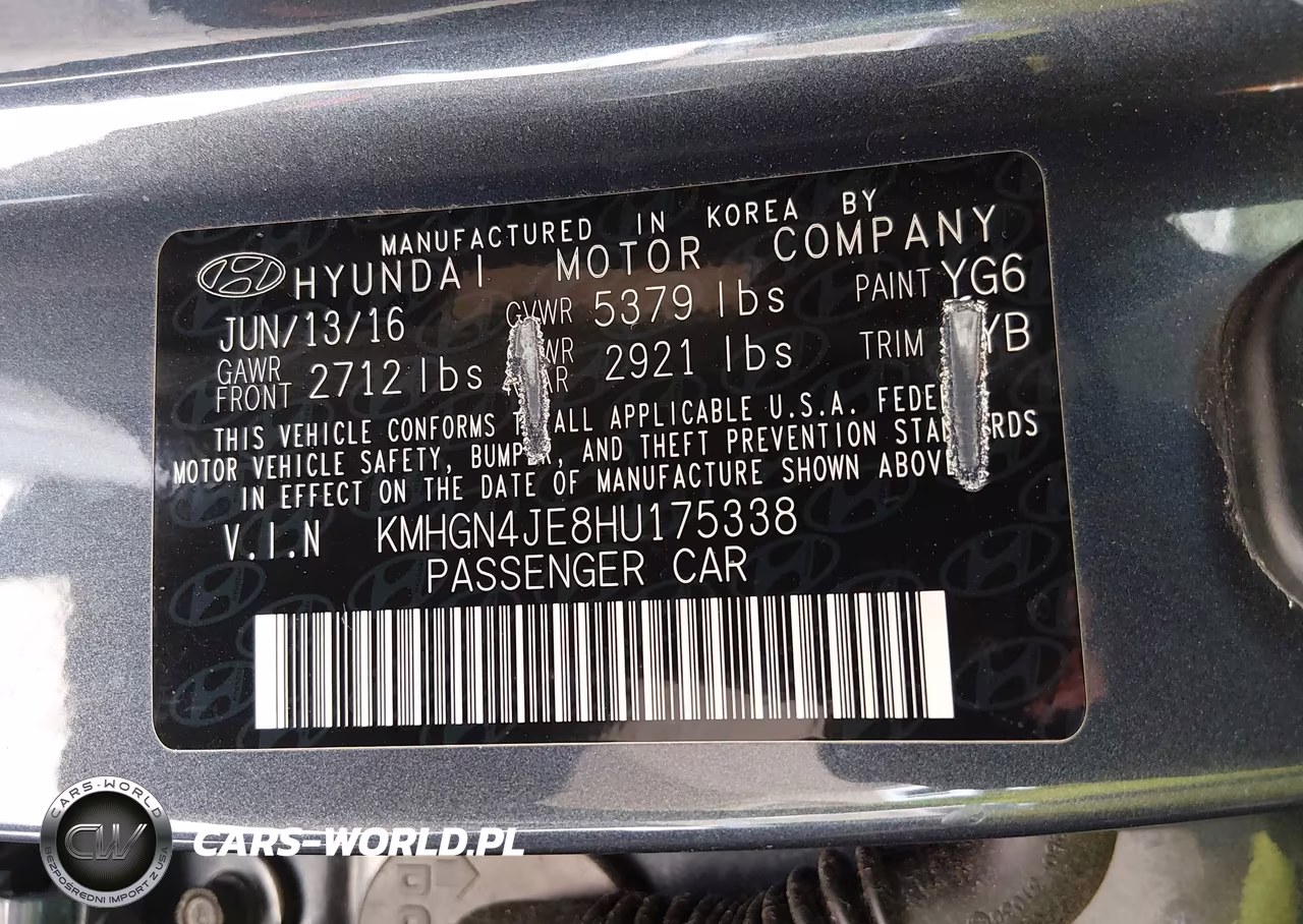 2017 Genesis G80 3.8 VIN:KMHGN4JE8HU175338 - 9