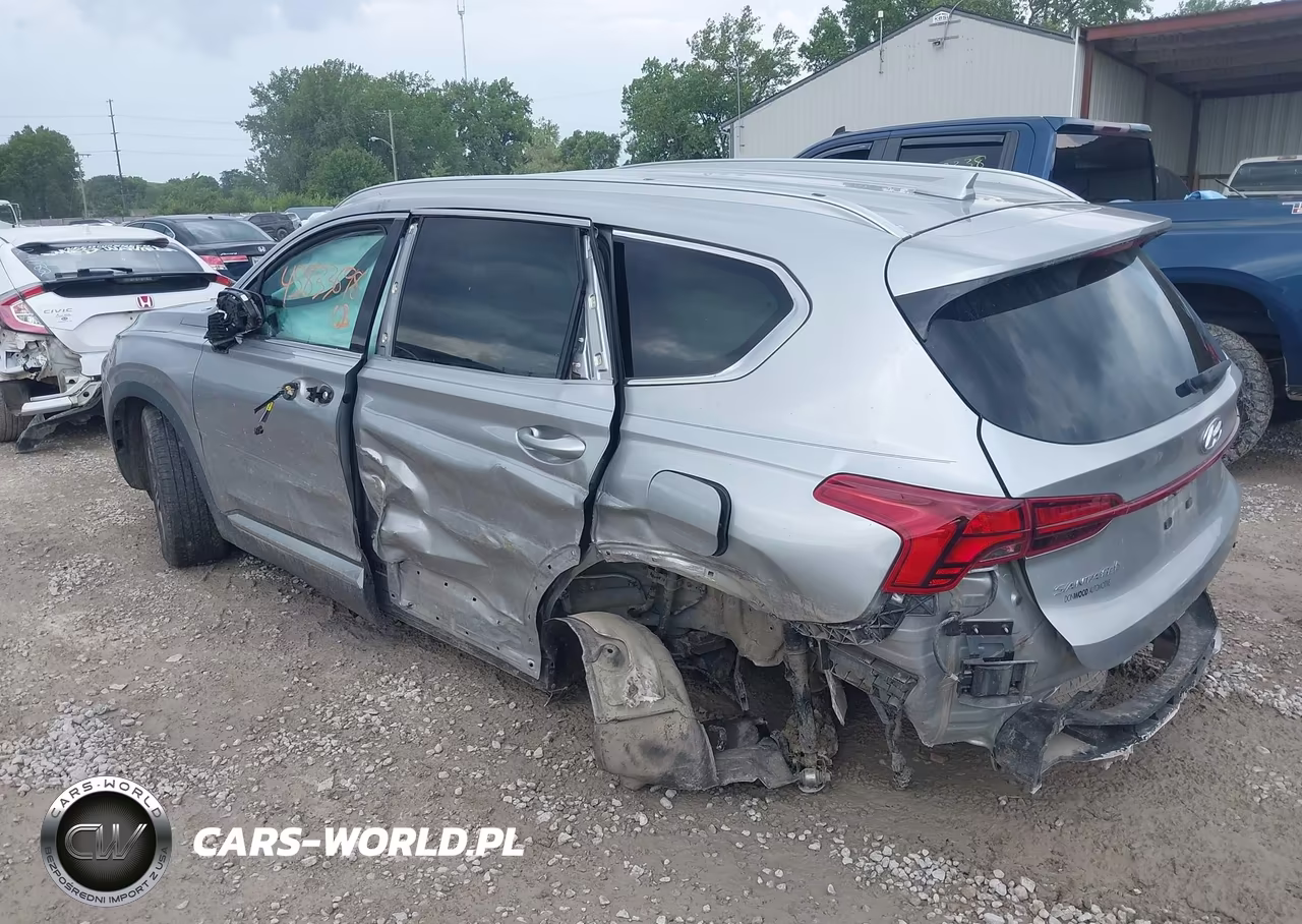 2021 Hyundai Santa Fe Sel VIN:5NMS24AJ1MH324467 - 3