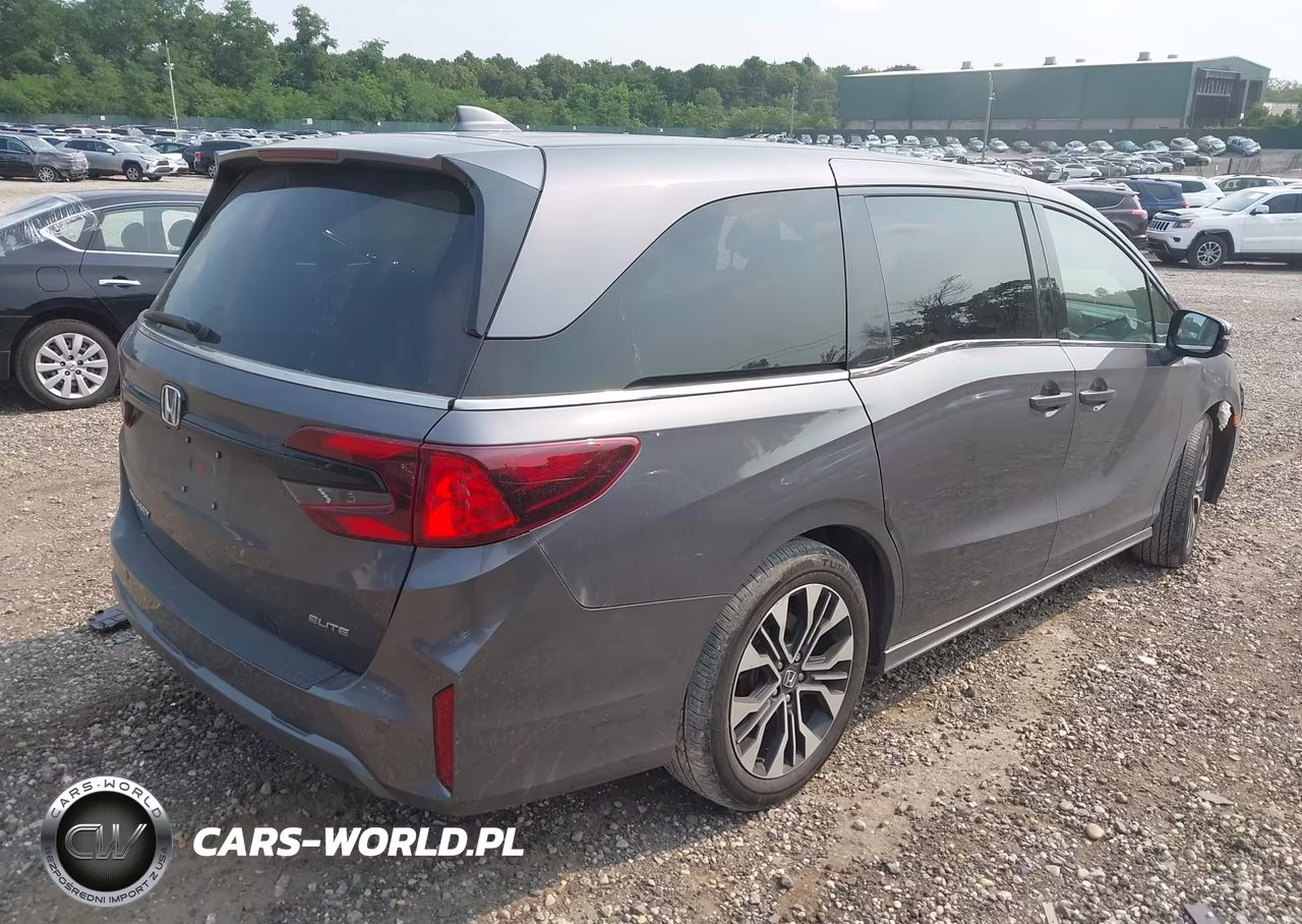 2025 Honda Odyssey Elite VIN:5FNRL6H90SB029457 - 4