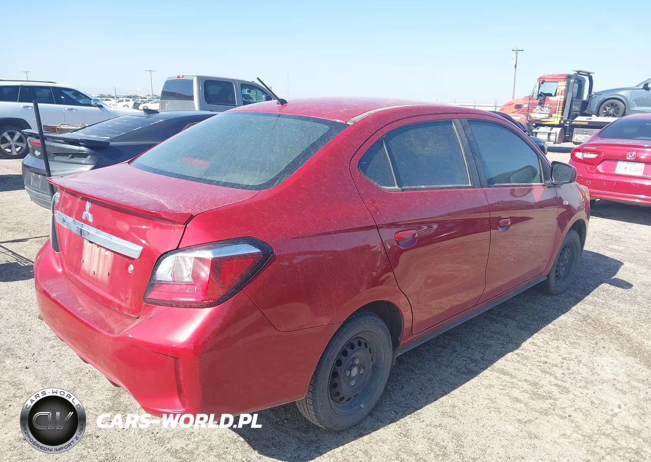 2024 Mitsubishi Mirage G4 Es VIN:ML32FUFJ0RHF10688 - 4