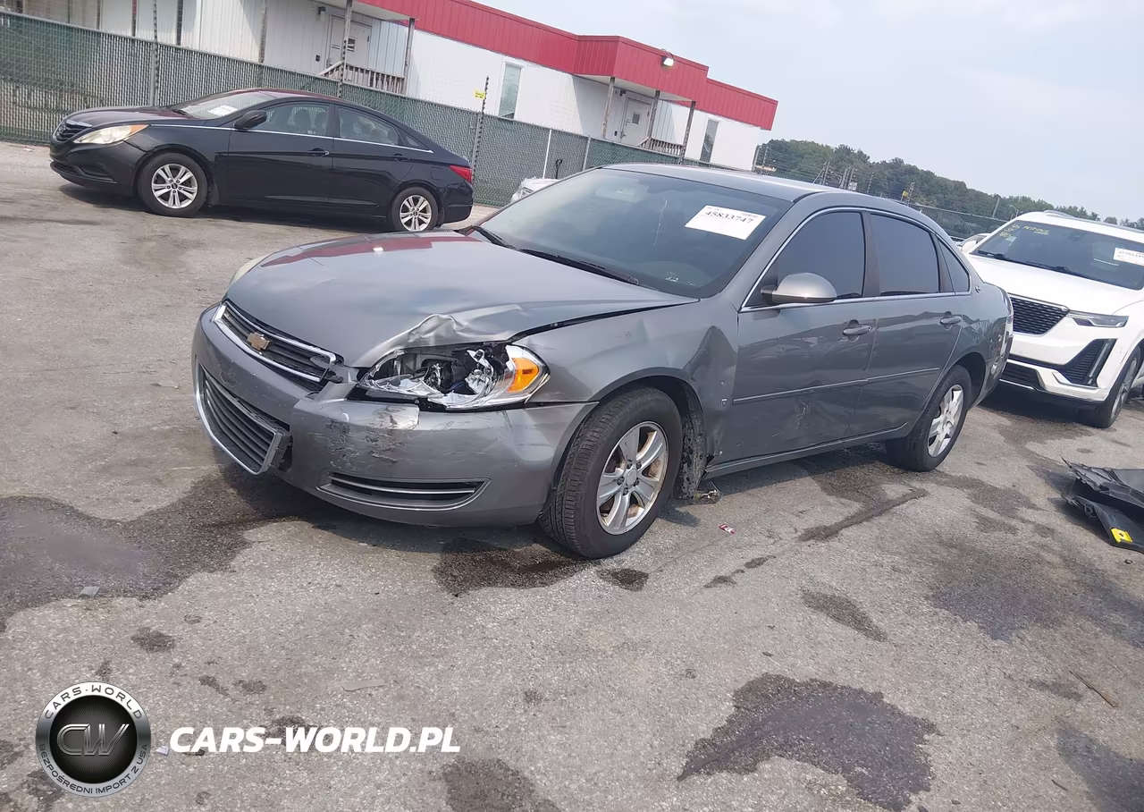 2008 Chevrolet Impala Ls VIN:2G1WB58N381368568 - 2