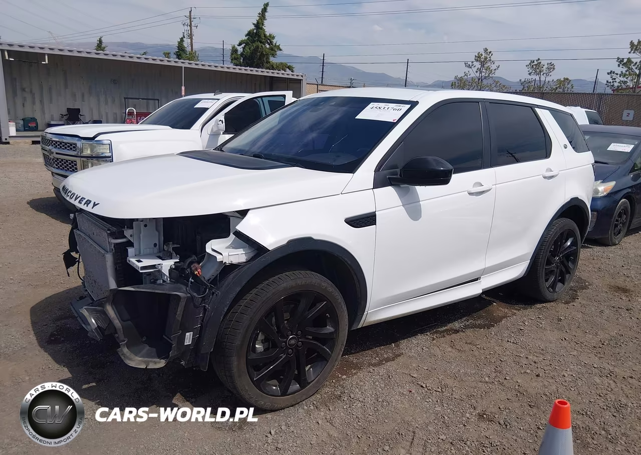 2018 Land Rover Discovery Sport Hse VIN:SALCR2SX7JH751049 - 2