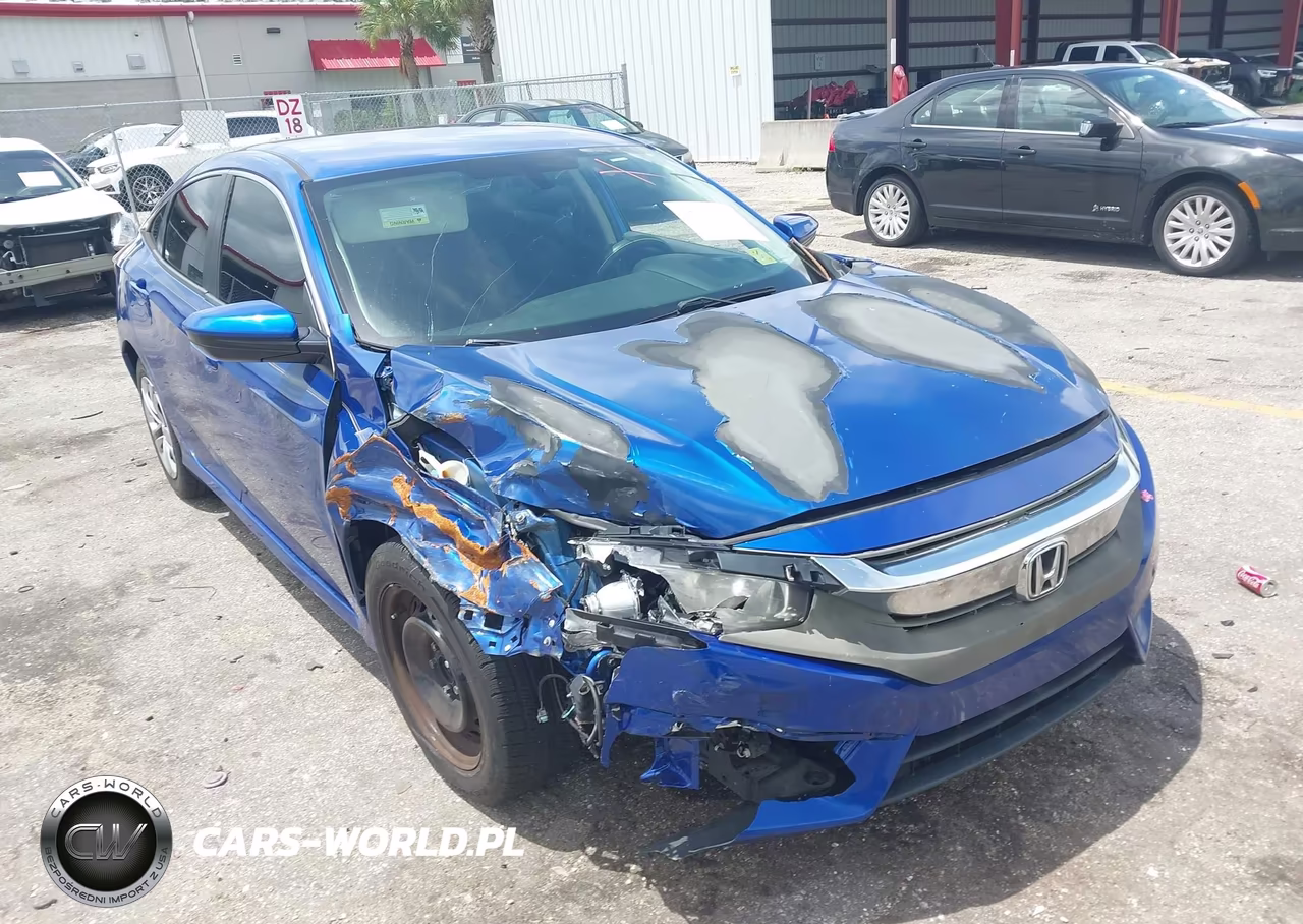 2018 Honda Civic Lx VIN:19XFC2F52JE010988 - 6