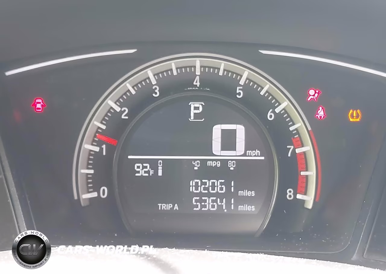 2018 Honda Civic Lx VIN:19XFC2F52JE010988 - 7