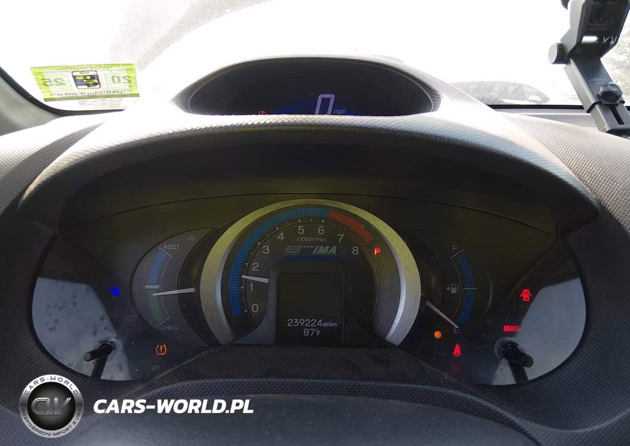 2010 Honda Insight Lx VIN:JHMZE2H5XAS006882 - 7