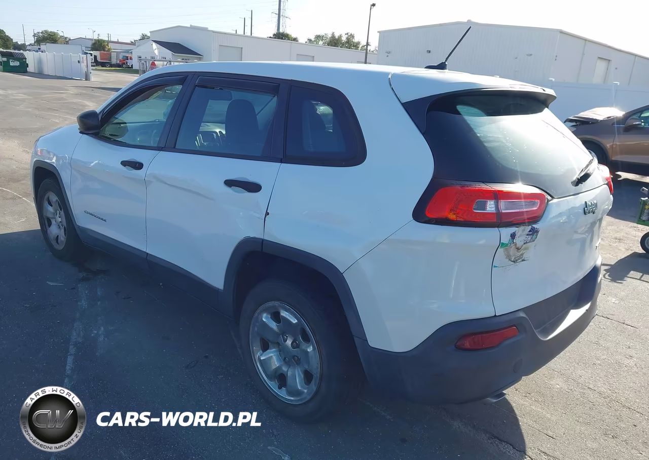 2014 Jeep Cherokee Sport VIN:1C4PJLABXEW104593 - 3