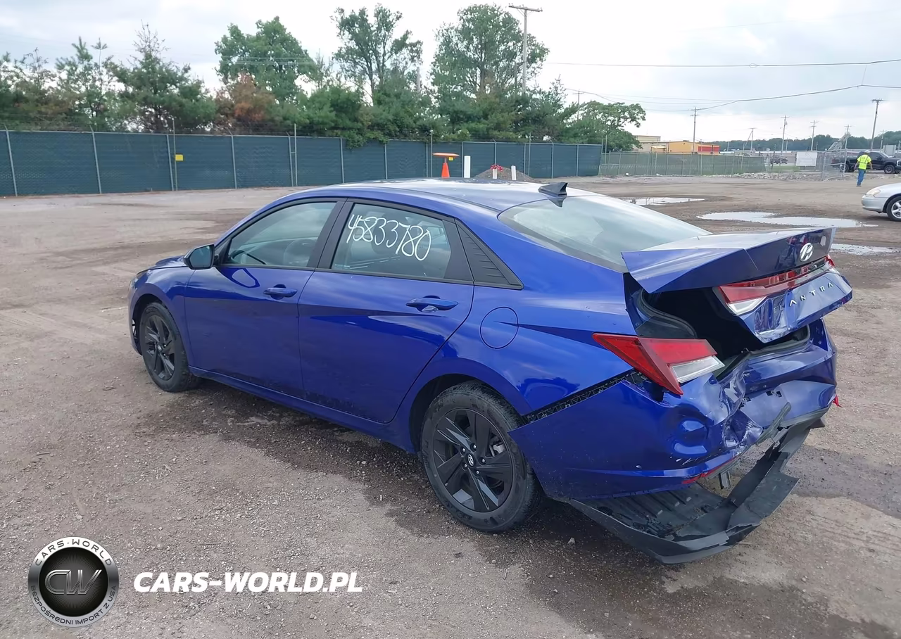 2023 Hyundai Elantra Sel VIN:KMHLM4AG1PU610928 - 3