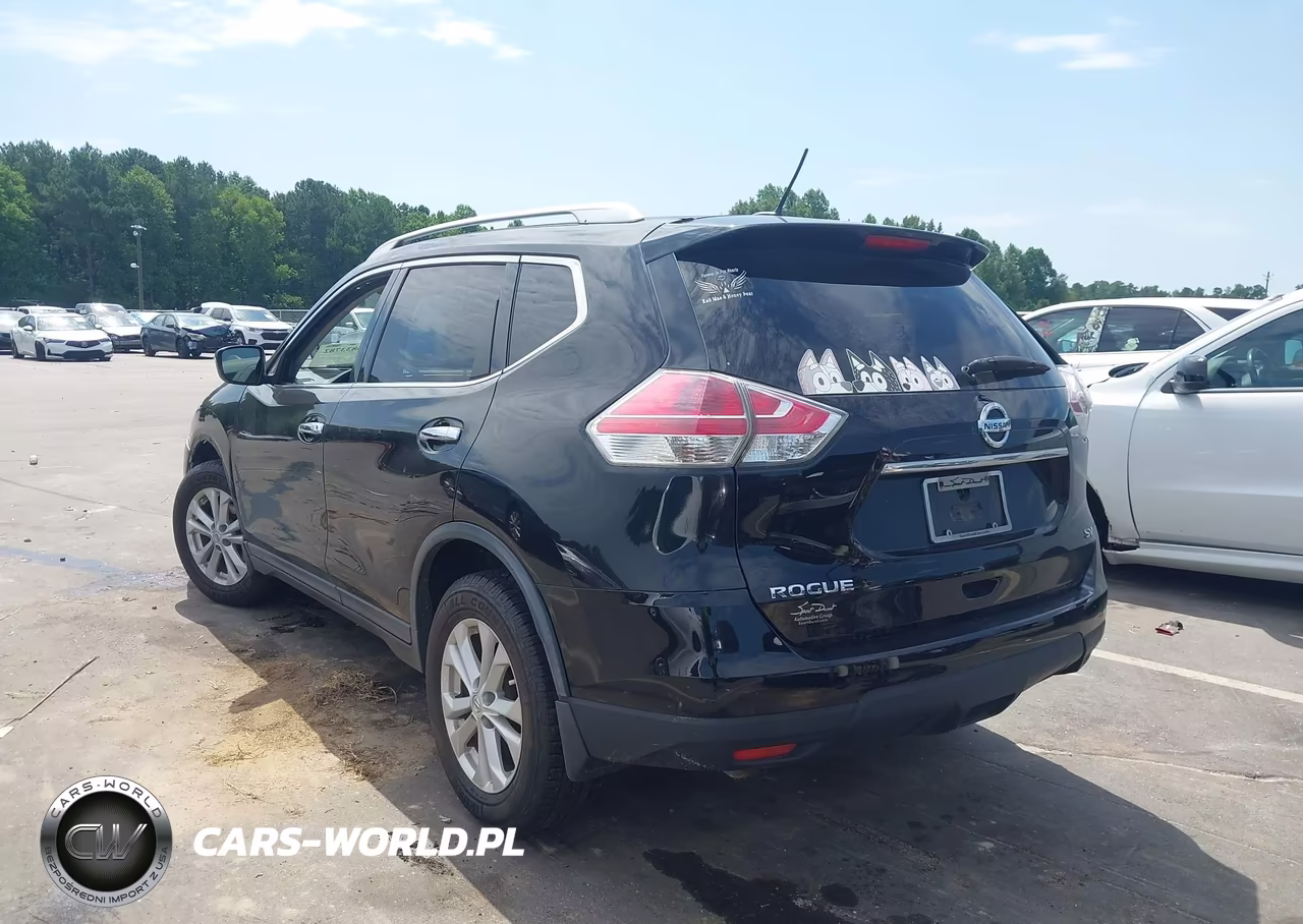 2015 Nissan Rogue Sv VIN:KNMAT2MT8FP522225 - 3