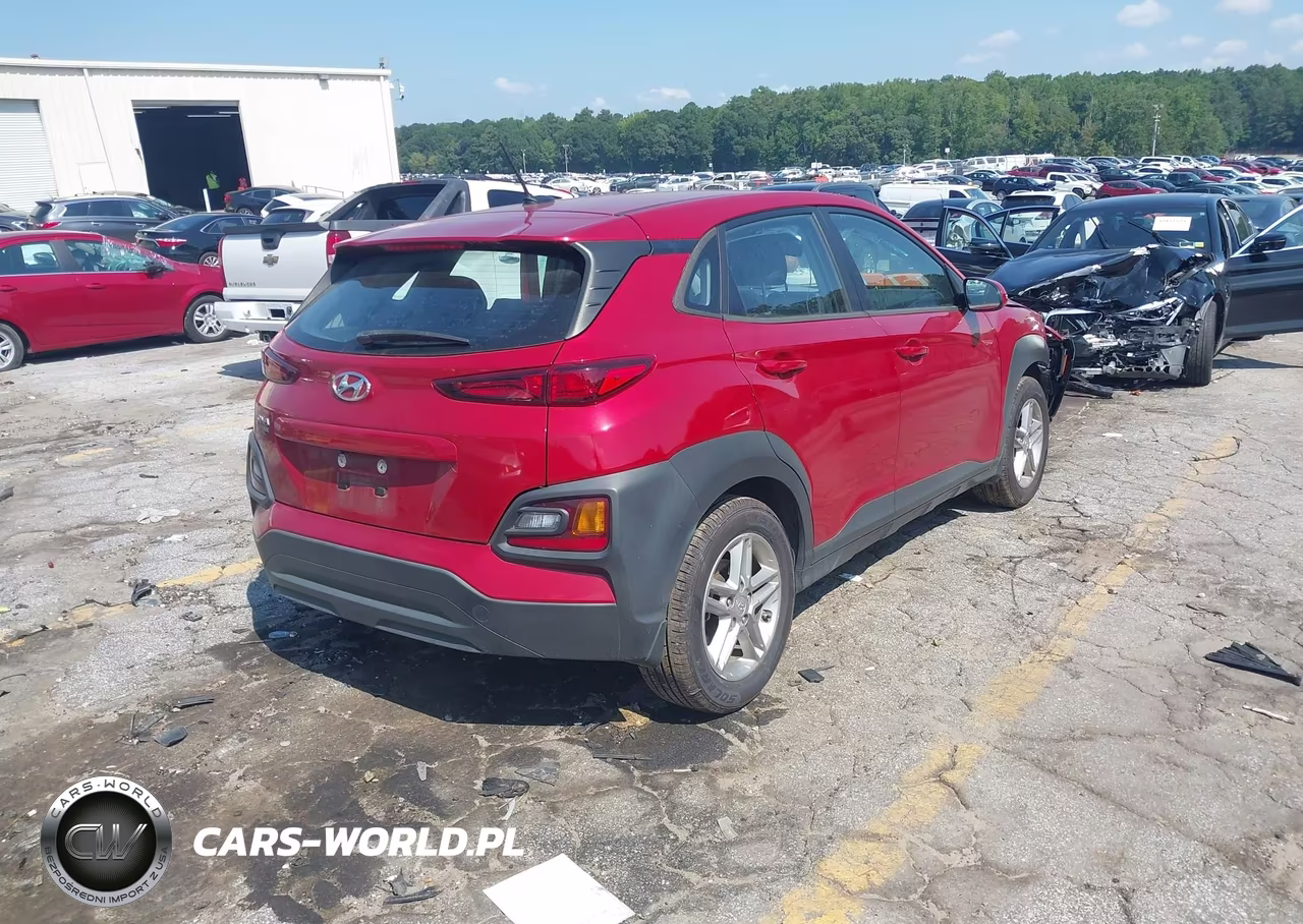2021 Hyundai Kona Se VIN:KM8K12AA7MU703632 - 4