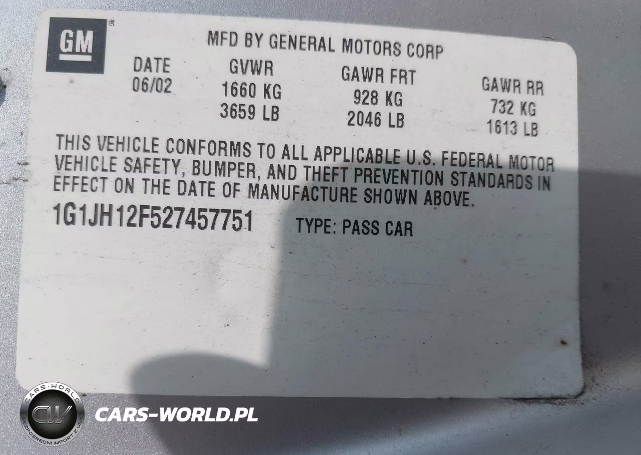 2002 Chevrolet Cavalier Ls Sport VIN:1G1JH12F527457751 - 9