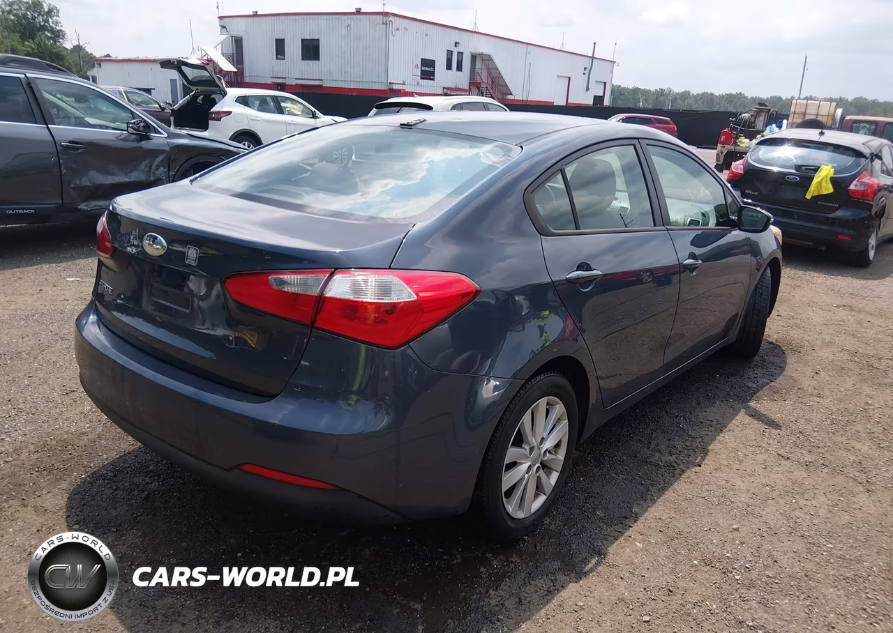 2014 Kia Forte Lx VIN:KNAFX4A69E5147182 - 4