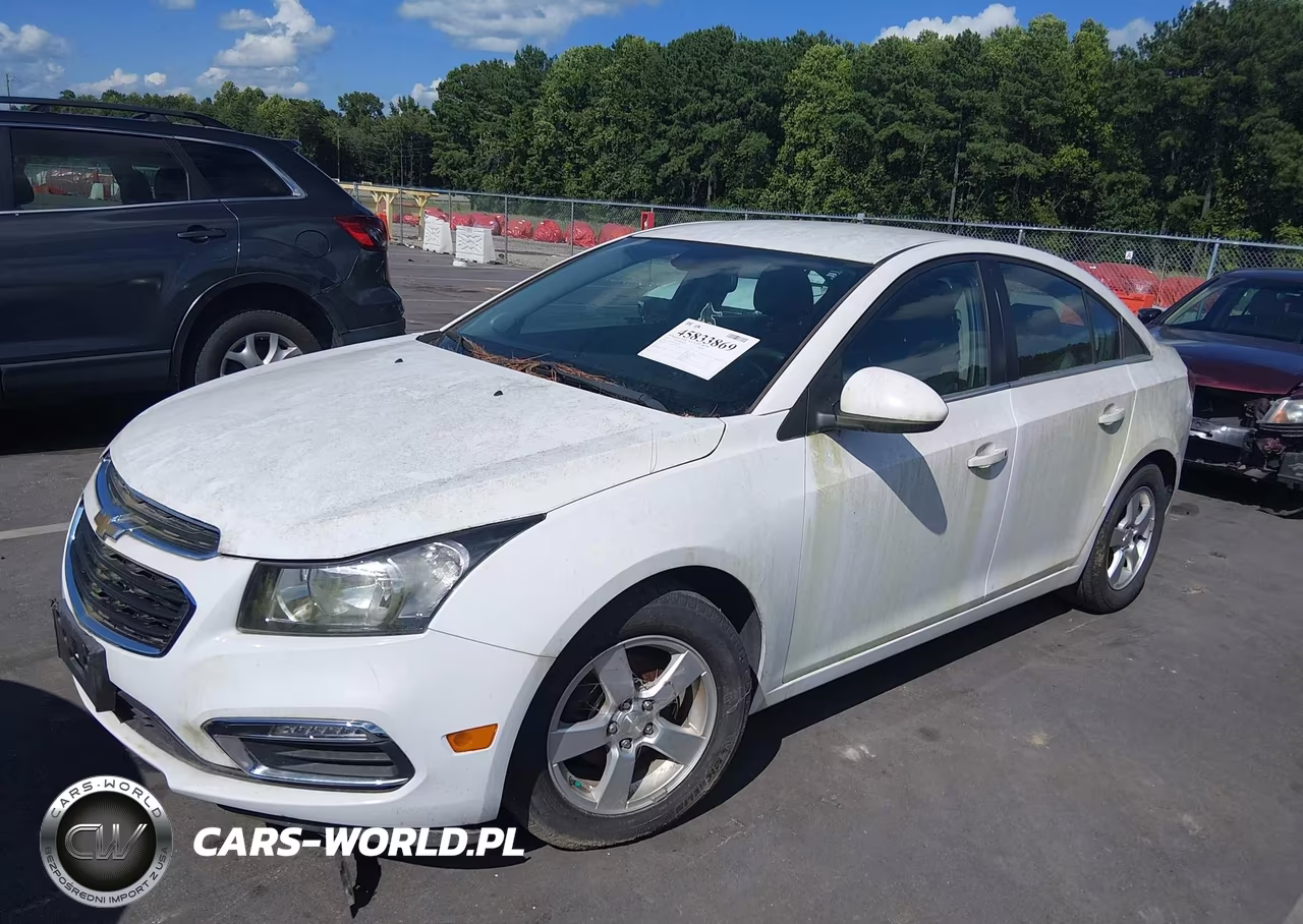 2015 Chevrolet Cruze 1Lt Auto VIN:1G1PC5SB6F7242897 - 2