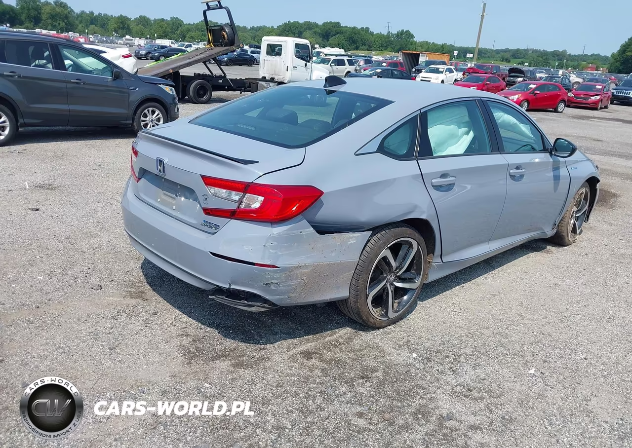 2022 Honda Accord Hybrid Sport VIN:1HGCV3F27NA042046 - 4