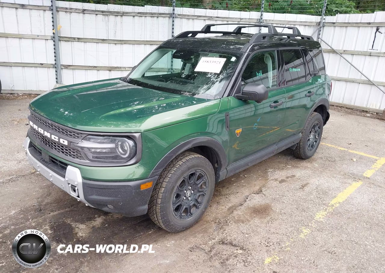 2025 Ford Bronco Sport Badlands VIN:3FMCR9DA8SRE62931 - 2