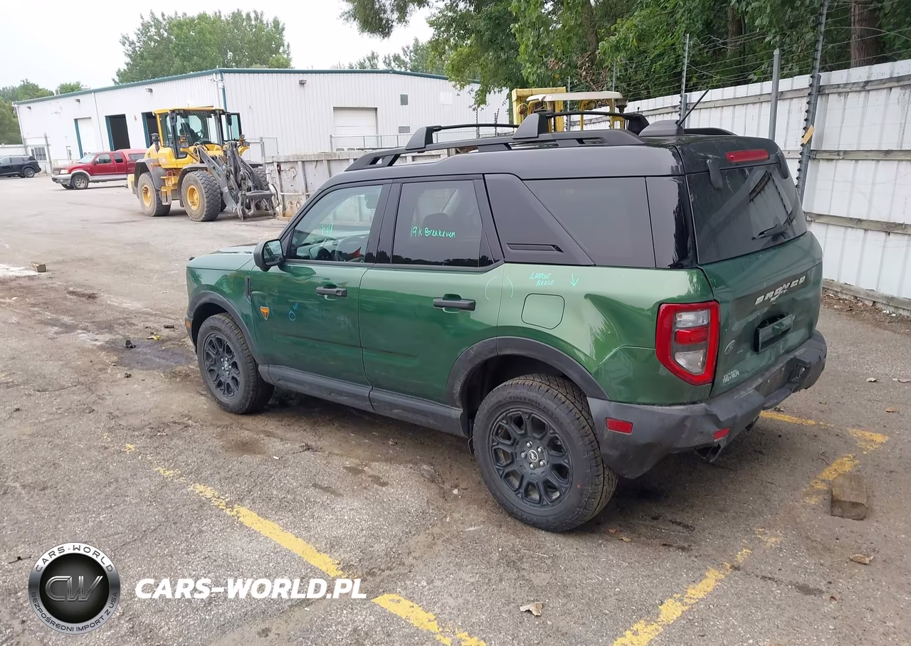 2025 Ford Bronco Sport Badlands VIN:3FMCR9DA8SRE62931 - 3