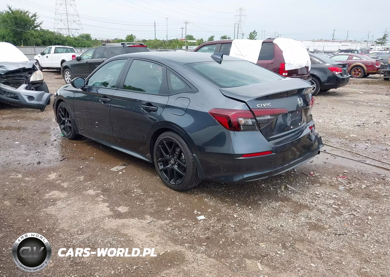 2025 Honda Civic Sport VIN:2HGFE2F56SH573320 - 3