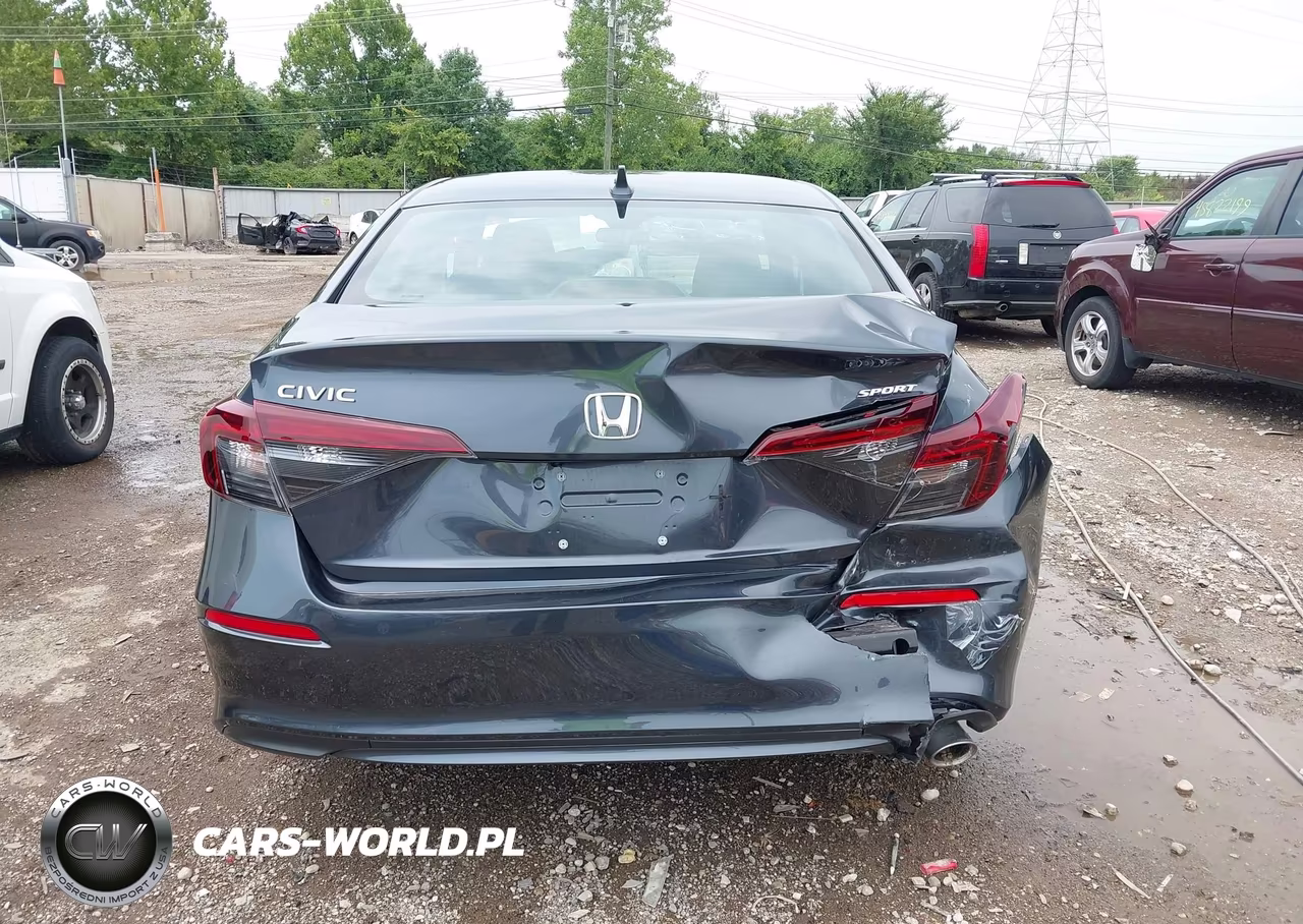 2025 Honda Civic Sport VIN:2HGFE2F56SH573320 - 6