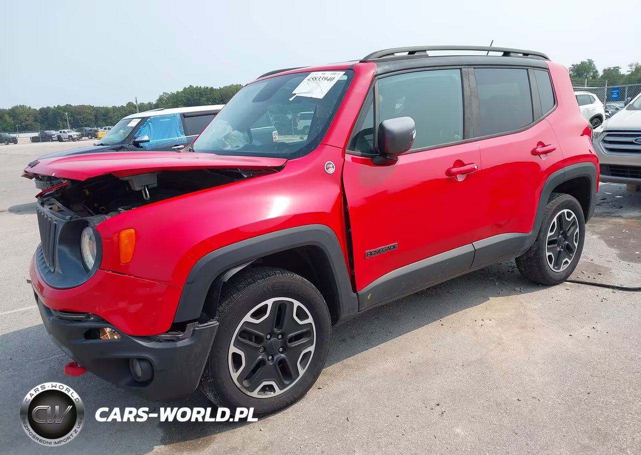 2017 Jeep Renegade Trailhawk VIN:ZACCJBCB6HPF55673 - 2