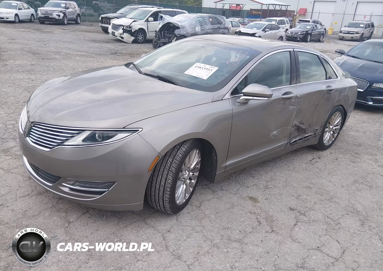 2016 Lincoln Mkz VIN:3LN6L2G95GR610919 - 2