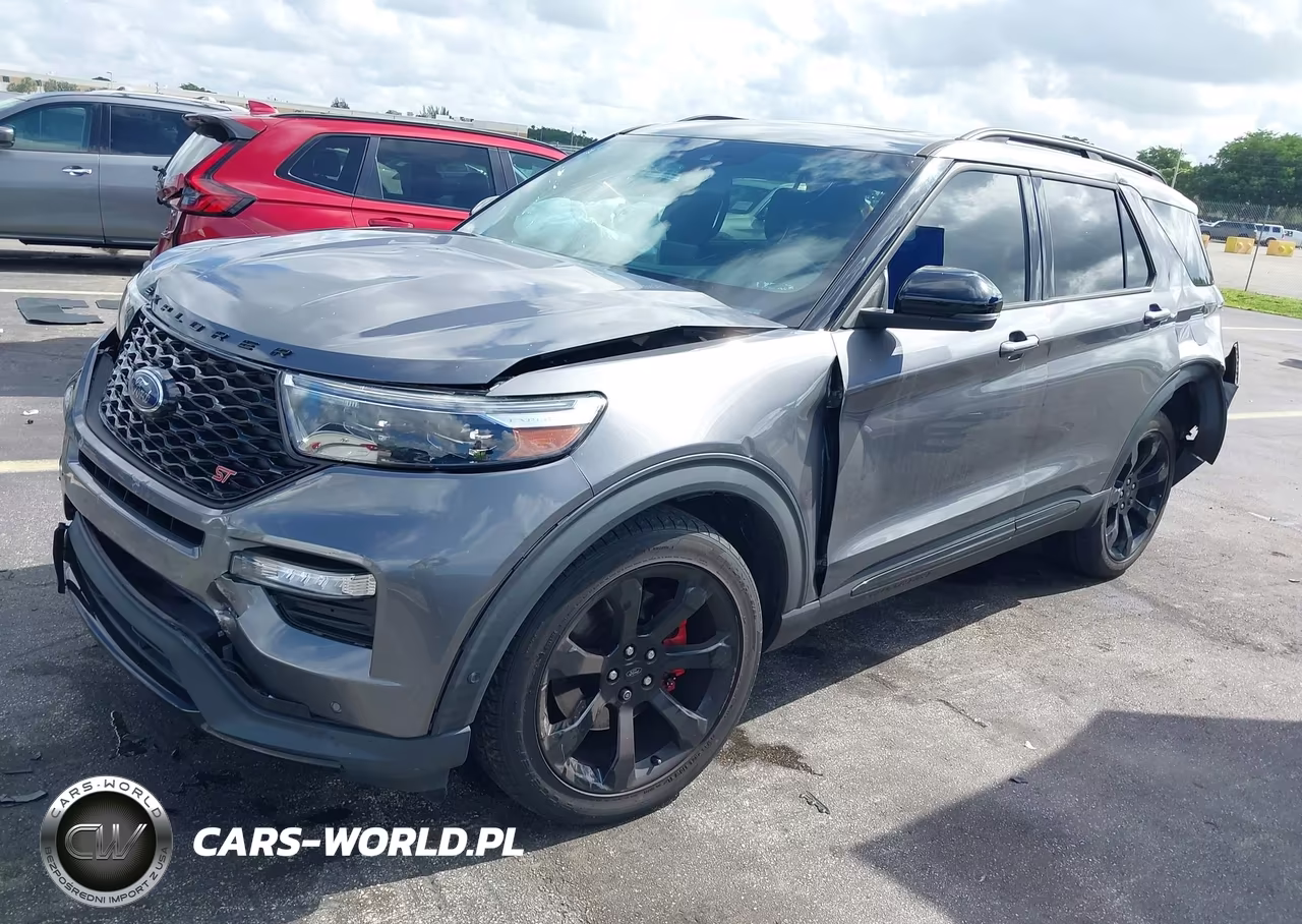 2021 Ford Explorer St VIN:1FM5K8GC1MGC47325 - 2
