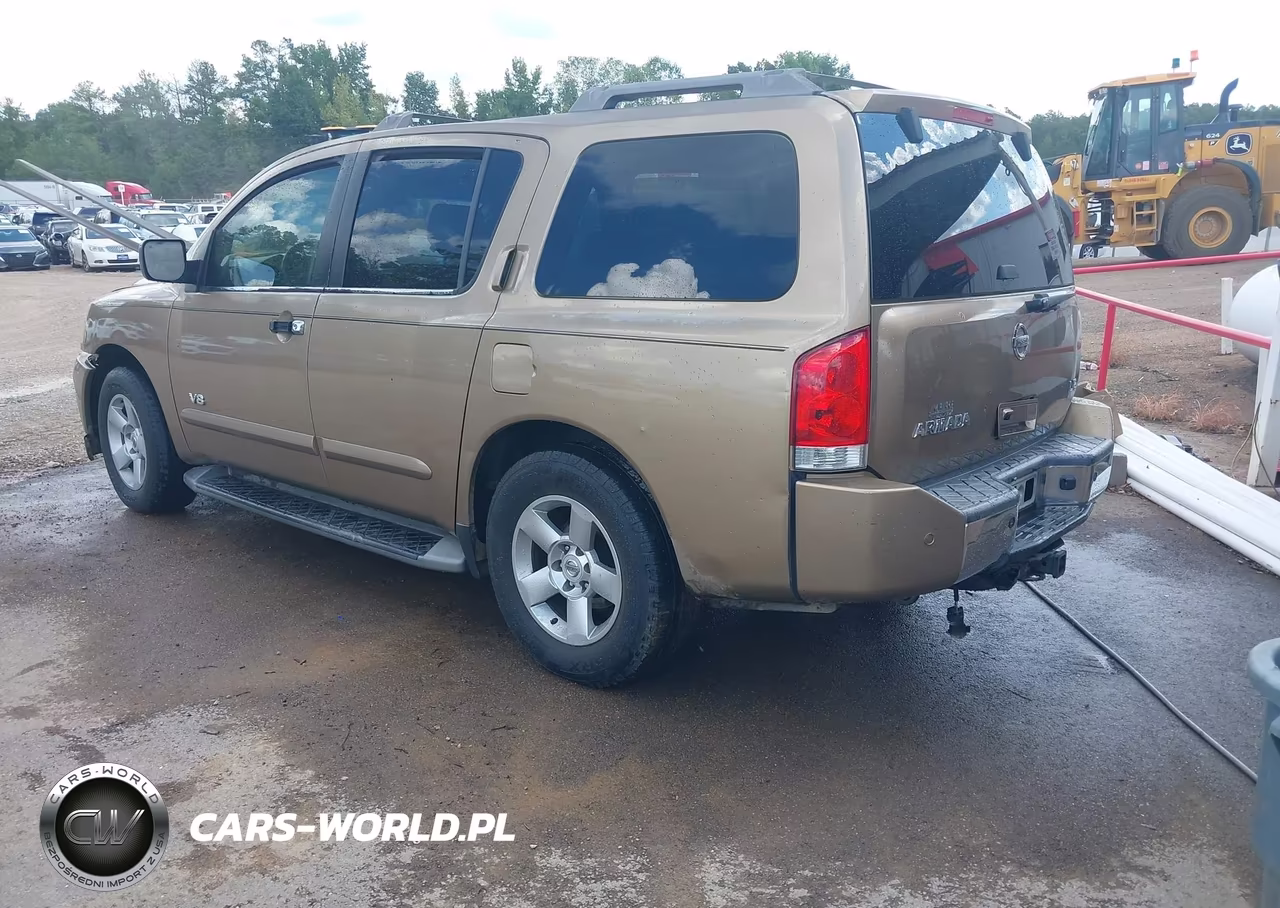 2005 Nissan Armada Le VIN:5N1AA08A05N724565 - 3