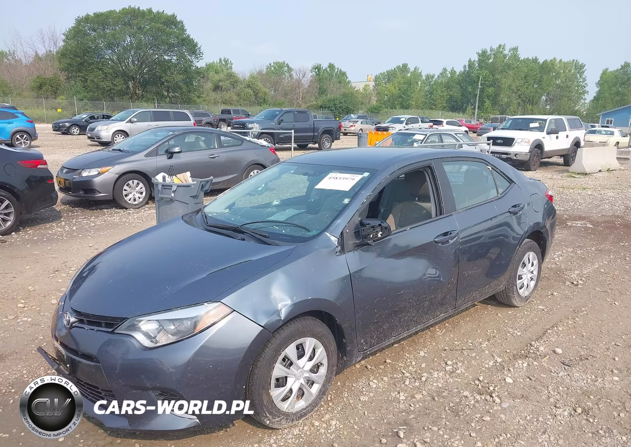 2015 Toyota Corolla Le Eco VIN:2T1BPRHE8FC424839 - 2