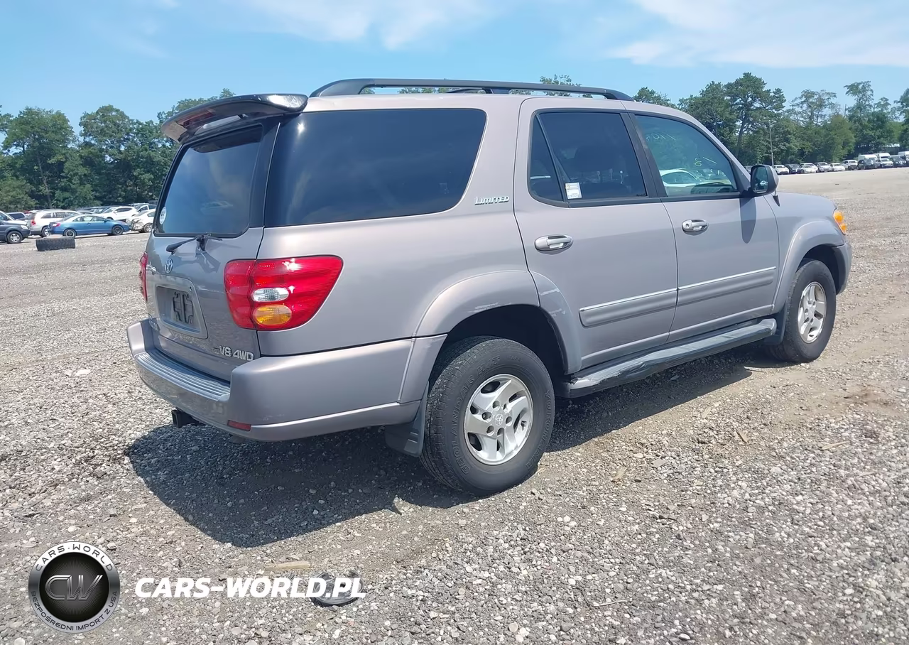 2002 Toyota Sequoia Limited V8 VIN:5TDBT48A82S098182 - 4