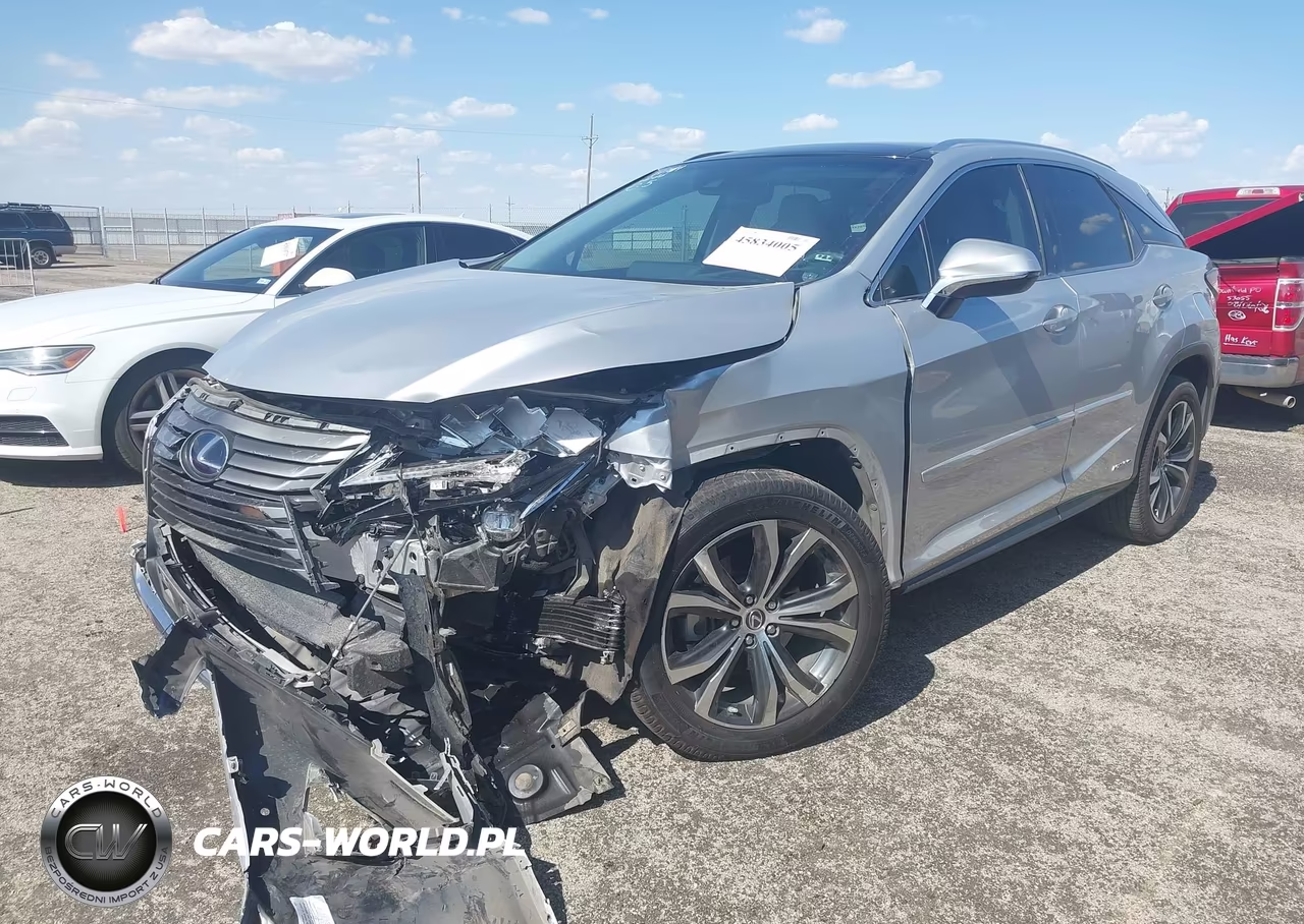 2018 Lexus Rx 450H VIN:2T2BGMCA3JC028166 - 2