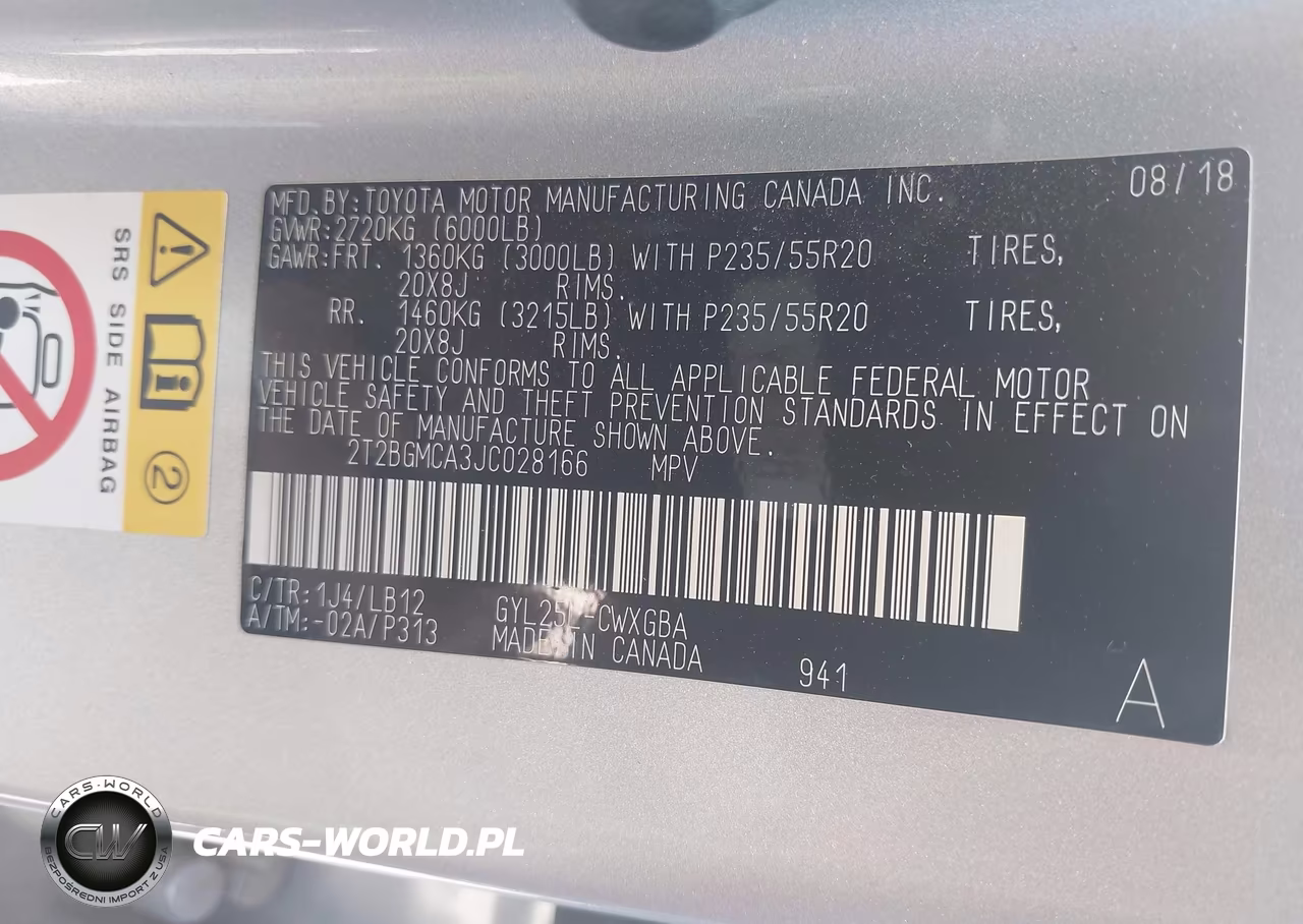 2018 Lexus Rx 450H VIN:2T2BGMCA3JC028166 - 9