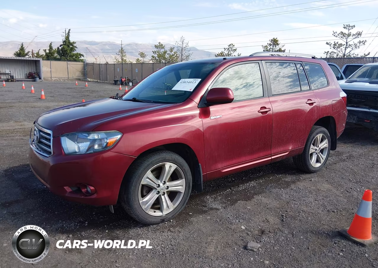 2008 Toyota Highlander Sport VIN:JTEES43A782062163 - 2