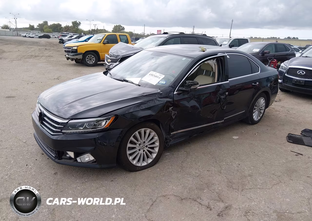 2017 Volkswagen Passat 1.8T Se VIN:1VWBT7A37HC018455 - 2